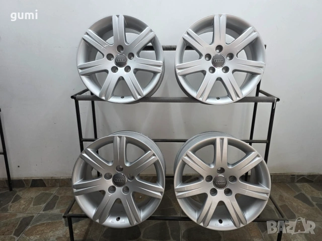 4бр 16ски джанти за AUDI 5х112мм A161408, снимка 5 - Гуми и джанти - 54674711