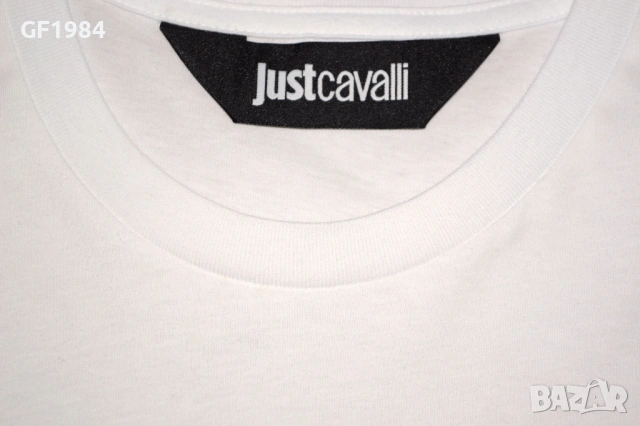 Just Cavalli - мъжка тениска, размер XXL (regular fit), снимка 2 - Тениски - 54609604