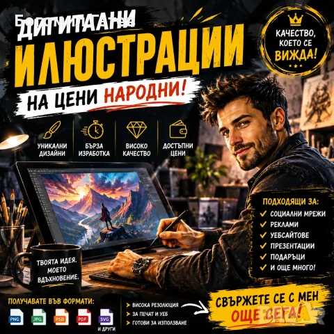 Дигитални изображения за лични и бизнес проекти