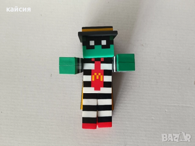 Minecraft фигурка Zombie Hamburglar