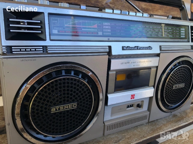 Радиокасетофон National Panasonic RX-5030F (Matsushita Japan) Vintage Boombox, снимка 10 - Радиокасетофони, транзистори - 54555894