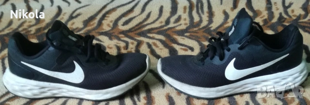 NIKE/НАЙК Running Оригинални Черни Маратонки-Обувки за спорт или работа, снимка 2 - Спортни обувки - 54890778