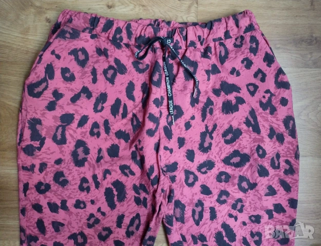 Италиански дамски спортен панталон с ластик 2XL/3XL, снимка 5 - Панталони - 54666393