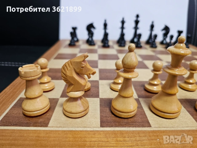 Стар шах, снимка 3 - Антикварни и старинни предмети - 54443158