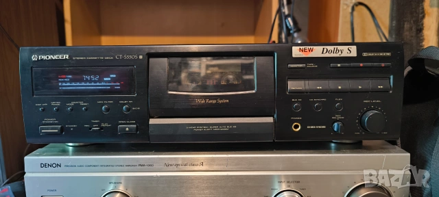 Триглав дек Pioneer ct-s550s dolby S 3 head 