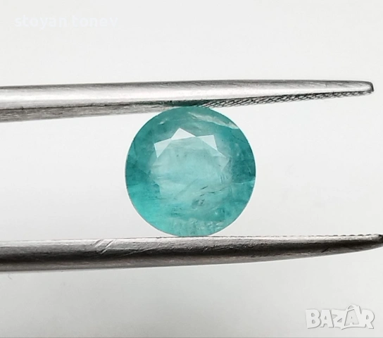 Ултра рядък естествен необработен грандидиерит 1,46 карата! Сертификат!, снимка 10 - Други - 54161066