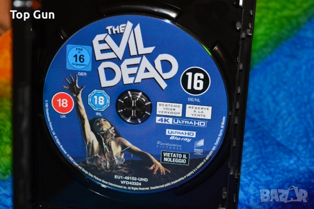 4К Блу Рей Злите Мъртви 4K Blu Ray The Evil Dead, снимка 2 - Blu-Ray филми - 53665749