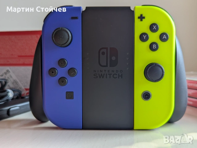 Nintendo Switch+игри+допълнителни Joy-cons, снимка 3 - Nintendo конзоли - 53983861