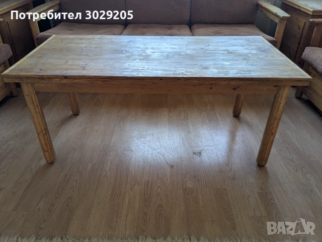 Холна маса от масив 60/120 см., снимка 4 - Маси - 54852906