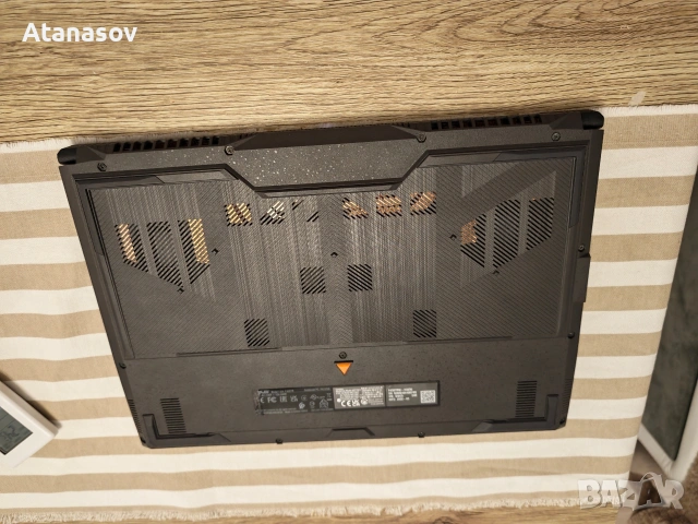 Геймърски лаптоп Asus TUF Ryzen 7 6800,16gb ddr5, RTX 3060 6gb ddr6, 1tb nvme, 2k 165hz дисплей, снимка 4 - Лаптопи за игри - 54704571