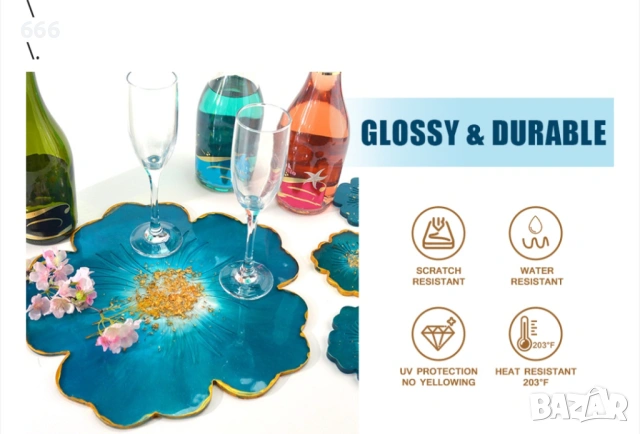 Комплект епоксидна смола, снимка 6 - Други стоки за дома - 54182964