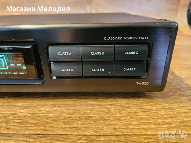 Тунер Onkyo T-4830 Quartz Synthesized – Отлично състояние, Made in Japan, снимка 7 - Декове - 54968204