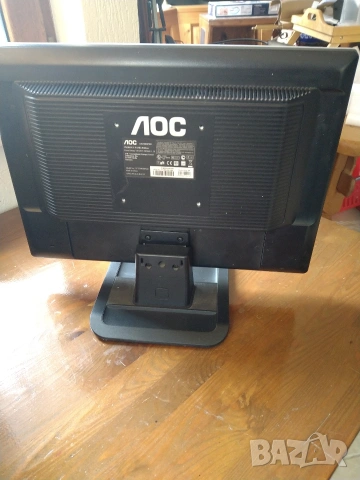 Продавам монитор AOC 19 инча, снимка 3 - Монитори - 54492131