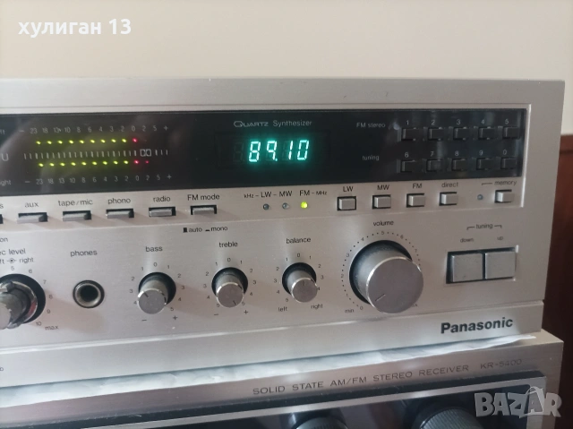 Продавам комбайн дек, усилвател и тунер Panasonic SG-65, снимка 2 - Ресийвъри, усилватели, смесителни пултове - 55071783