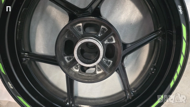 Задна джанта Kawasaki ZX6R 2007-2021 г. OEM, снимка 3 - Гуми и джанти - 54768513