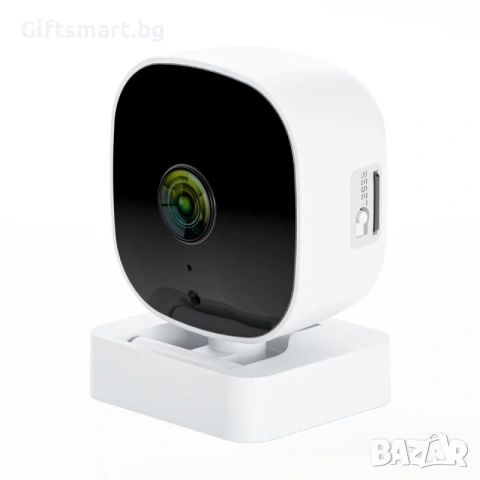 К7 Wi-Fi охранителна камера, 5x5x4 cm, 1080P Full HD, Нощно виждане, Двупосочно аудио, снимка 3 - Камери - 54986944