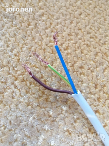 Кабел  удължител 10 метра-НОВ ! , снимка 2 - Кабели - 54320539