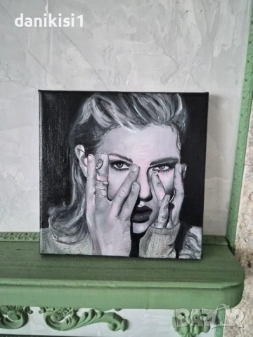 Арт комплект „Taylor Swift маслени бои, снимка 3 - Картини - 54327208