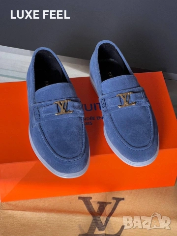 Louis Vuitton ⚜️ Естествен Велур , снимка 6 - Ежедневни обувки - 54392425