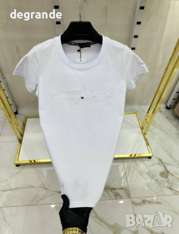 🎀Дамска Тениска Tommy Hilfiger Лого Бродерия