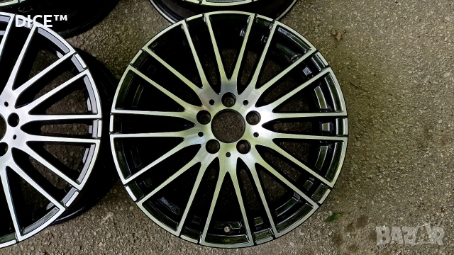 Мерцедес 18 5х112 лети джанти Mercedes A B C CLA class. w118 w177 w204 w205 w206, снимка 5 - Гуми и джанти - 54363307