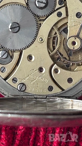 Джобен часовник junghans, снимка 5 - Джобни - 55133772