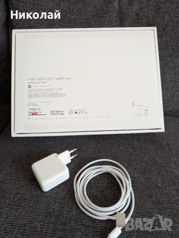 MacBook Air 13 M4 24/512 Silver. Battery 5 cycles., снимка 3 - Лаптопи за работа - 55243911