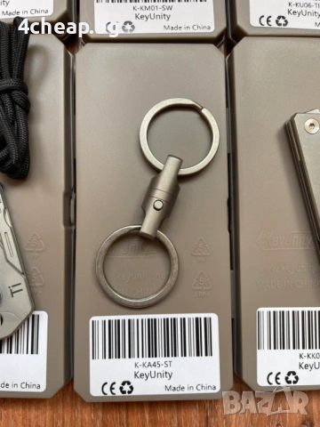 Титаниеви EDC aксесоари KeyUnity, снимка 8 - Екипировка - 54661935