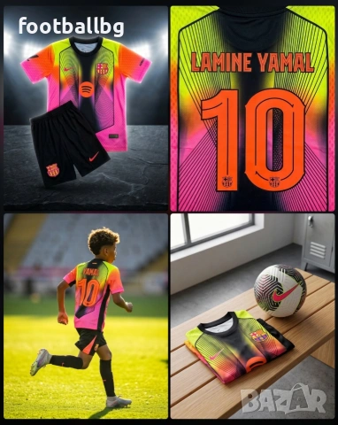 LAMINE YAMAL 10 ❤️⚽️ детско юношески футболни екипи FC BARCA , снимка 4 - Футбол - 50774677