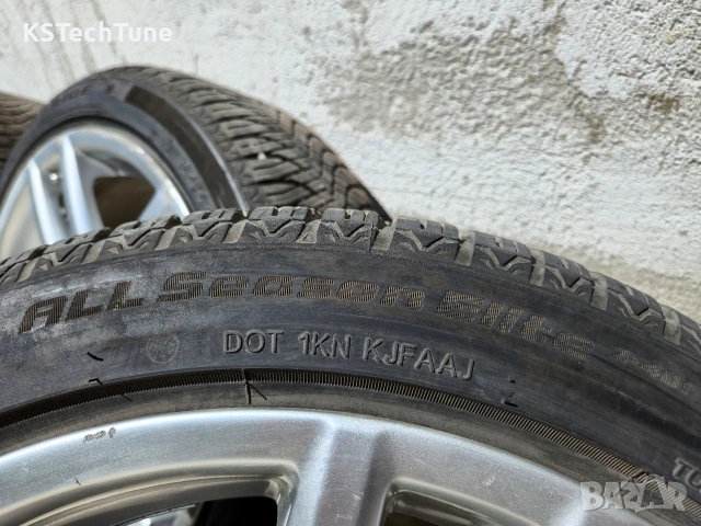 Джанти с Гуми Borbet 17* 5x100 7.5J ET35 215/45 Всесезонни, снимка 12 - Гуми и джанти - 54712342