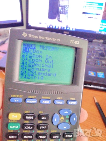 Графичен калкулатор Texas Instruments TI-83, снимка 2 - Друга електроника - 55045147