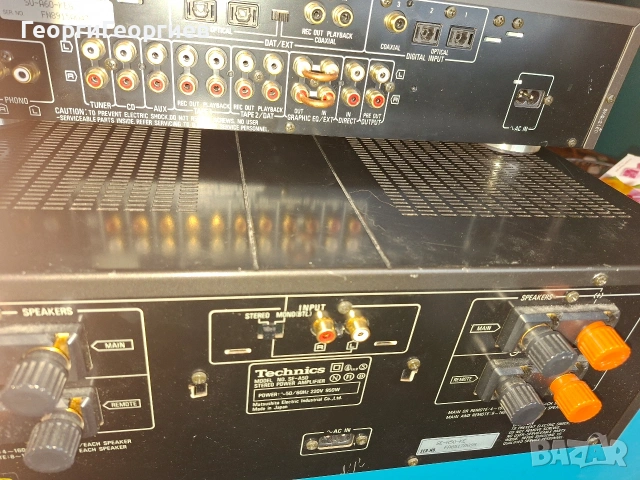 Technics SU-A60 Technics SE-A50, снимка 5 - Ресийвъри, усилватели, смесителни пултове - 54303975