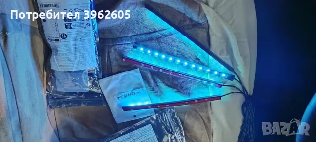 🌈 RGB LED амбиентно осветление за кола – APP + дистанционно, снимка 3 - Аксесоари и консумативи - 53976306