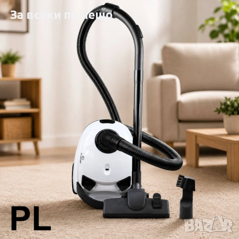 Прахосмукачка ЕК-1308, 700W, 80dB, HEPA филтър, Капацитет на торбата 1,5 л. Код P2584, снимка 3 - Прахосмукачки - 54814289