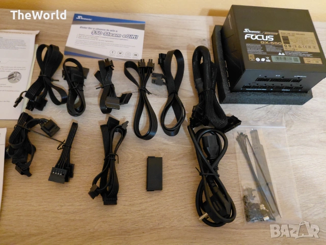 Захранване Seasonic 550W, FOCUS GX Series, 80 PLUS Gold, снимка 5 - Захранвания и кутии - 55151806