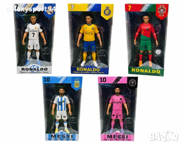 Фигурка меси Интер маями + Екип Лео Меси 20см Кутия, снимка 6 - Футбол - 54335970