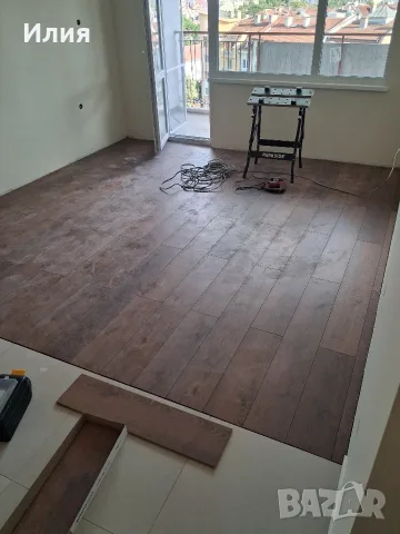Монтаж на ламиниран паркет , снимка 9 - Монтажи - 47136972