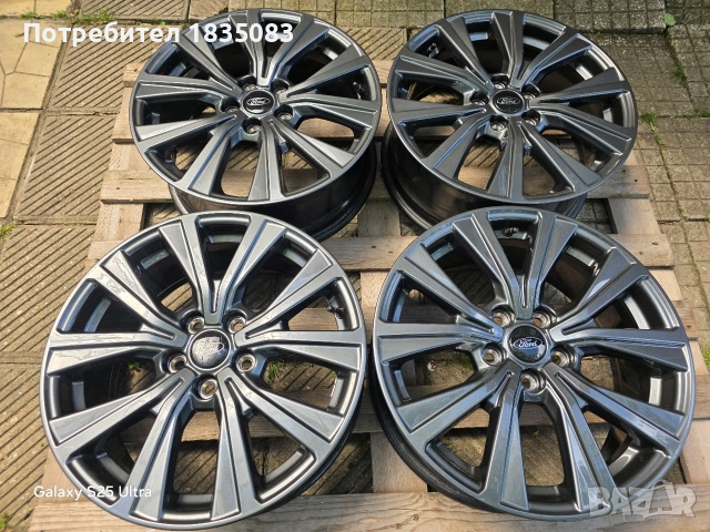 Лети джанти 17ки 5х108 Ford, снимка 2 - Гуми и джанти - 54586260