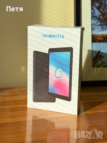Чисто нов Таблет Alcatel 3T8 (8.0", 4G LTE, 32GB) – Фабрично запечатан