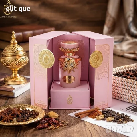 Комплект дамски арабски парфюми EDP с дълготраен аромат - Lattafa Sakeena + Sheikh Al Khaleej, 100 м, снимка 5 - Унисекс парфюми - 55461868