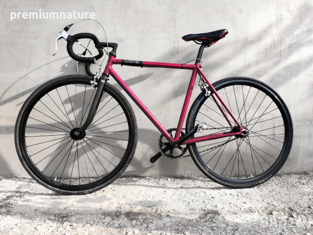 🏷️ Creme Infrared Fixie 28 / M / градски фикси шосеен велосипед от хромолибденова стомана, снимка 5 - Велосипеди - 55127843