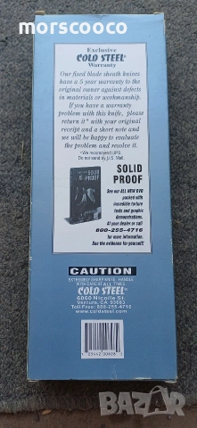 Японски нож -,,COLD STEEL" , снимка 5 - Ножове - 55091430