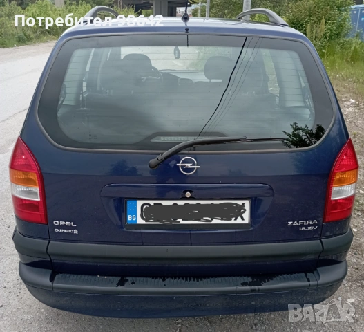  Опел Зафира 1.8 16v 125 к.с автоматик АГУ, снимка 4 - Автомобили и джипове - 54450920