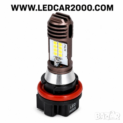 LED HS5 12V 35W – Мощна LED крушка за мотор и ATV, снимка 2 - Аксесоари и консумативи - 54778881