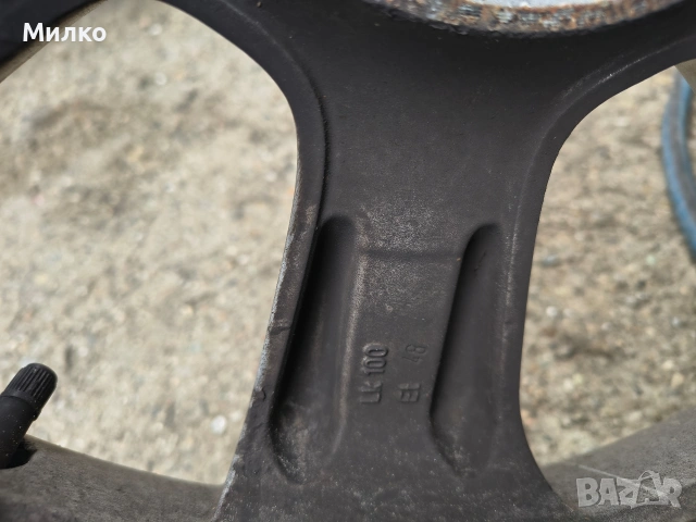 Джанти Borbet 16 5x100 56.1 ET 48 6.5J Subaru, снимка 7 - Гуми и джанти - 54077761