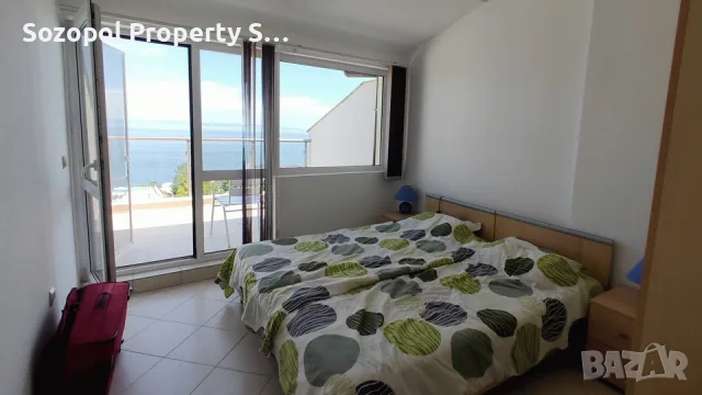  Созопол: Апартамент с гледка море, снимка 5 - Апартаменти - 55430099