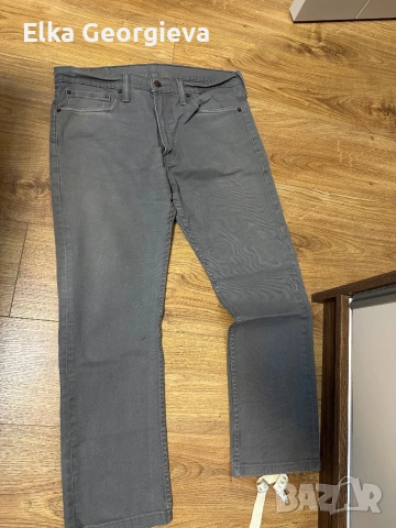 Оригинални мъжки дънки Levi’s размер 34, снимка 4 - Дънки - 54371804
