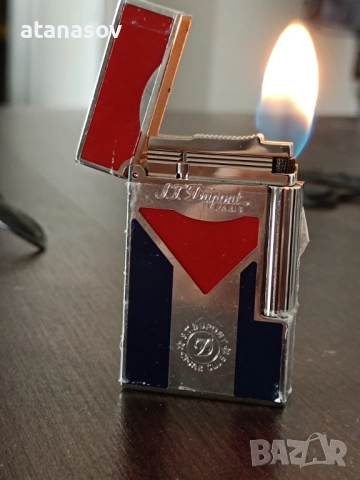S.T. Dupont Ligne 2 Cigar Club Blue Red Partnership (016228), снимка 7 - Мъжки - 54912485