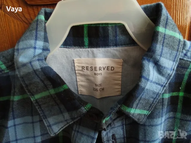 Детска риза Reserved, р-р 116, снимка 3 - Детски ризи - 55343972