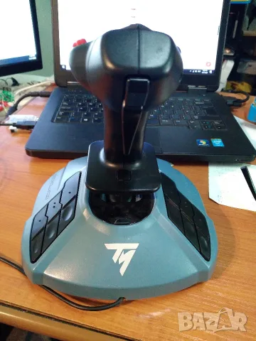 Джойстик Thrustmaster - TCA Sidestick Airbus edition, PC, син, снимка 4 - Джойстици и геймпадове - 55434894